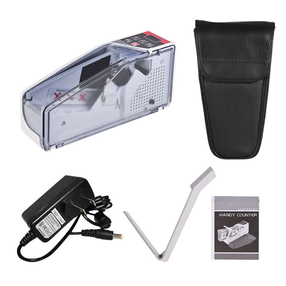 Portable Mini Handy Money Counter Worldwide Bill Cash - US Plug