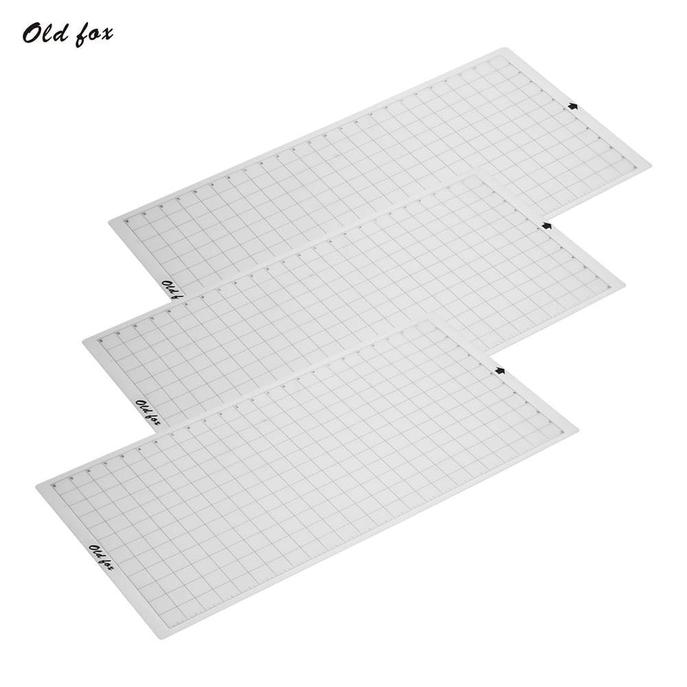 OLD FOX Replacement Cutting Mat Transparent Adhesive Mat - 3Pcs