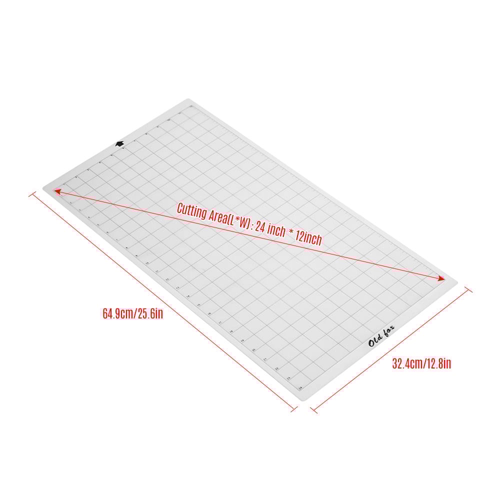 OLD FOX Replacement Cutting Mat Transparent Adhesive Mat - 1Pcs