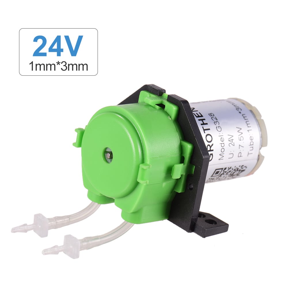 GROTHEN DC 24V Dosing Pump Peristaltic Pump Mini Water - 1mmX3mm
