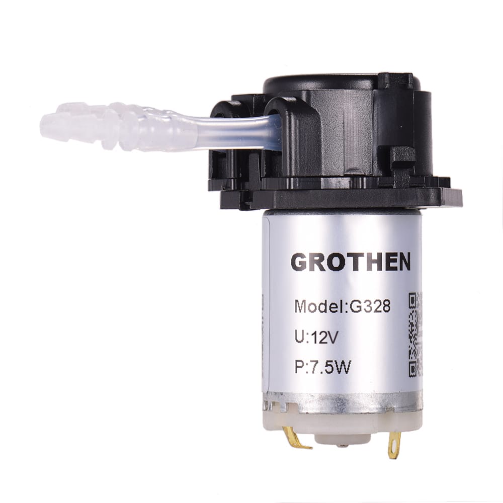GROTHEN DC 12V Dosing Pump Peristaltic Pump Mini Water - 3mmX5mm