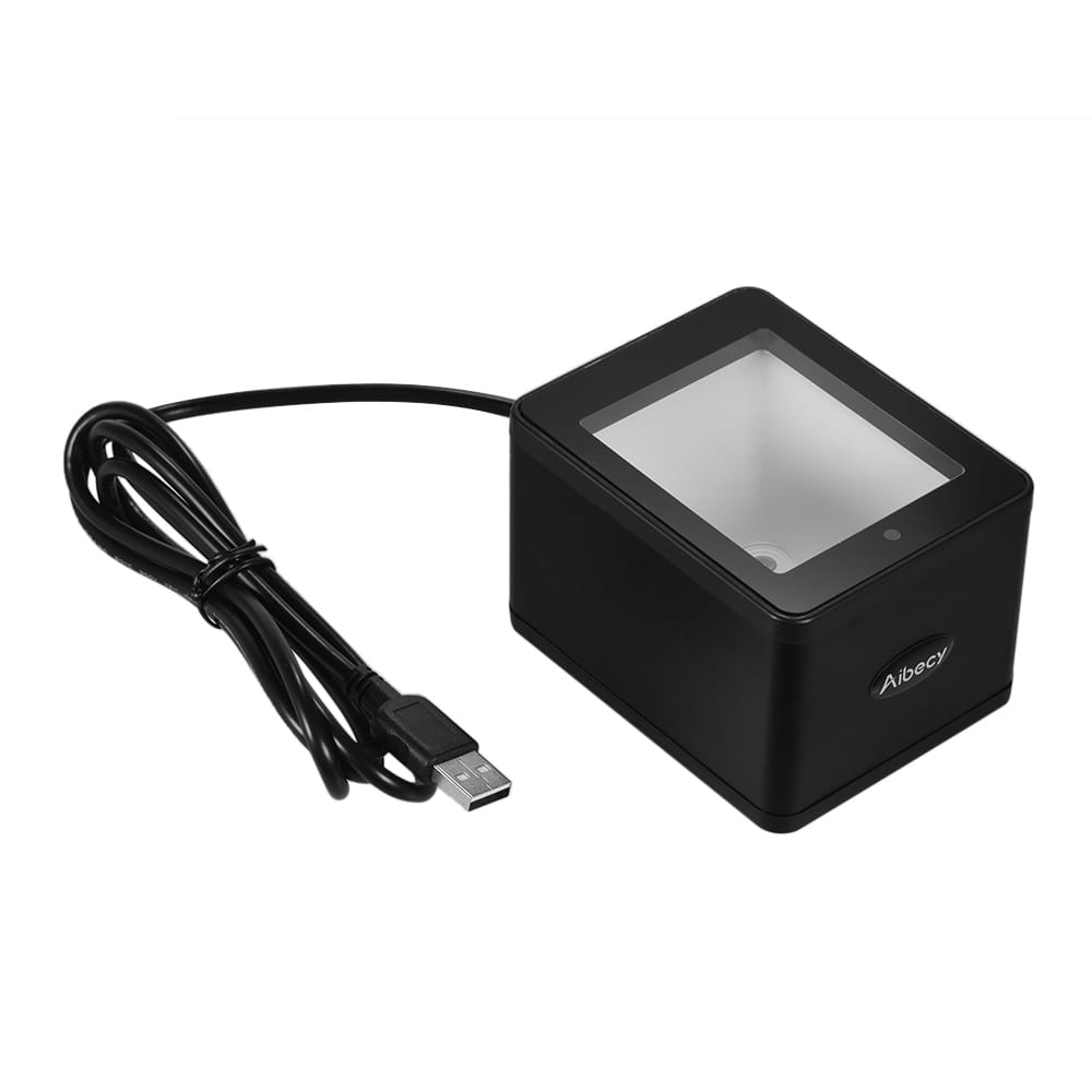 Aibecy YHD-9800 Desktop 1D/2D/QR Barcode Scanner USB Wired