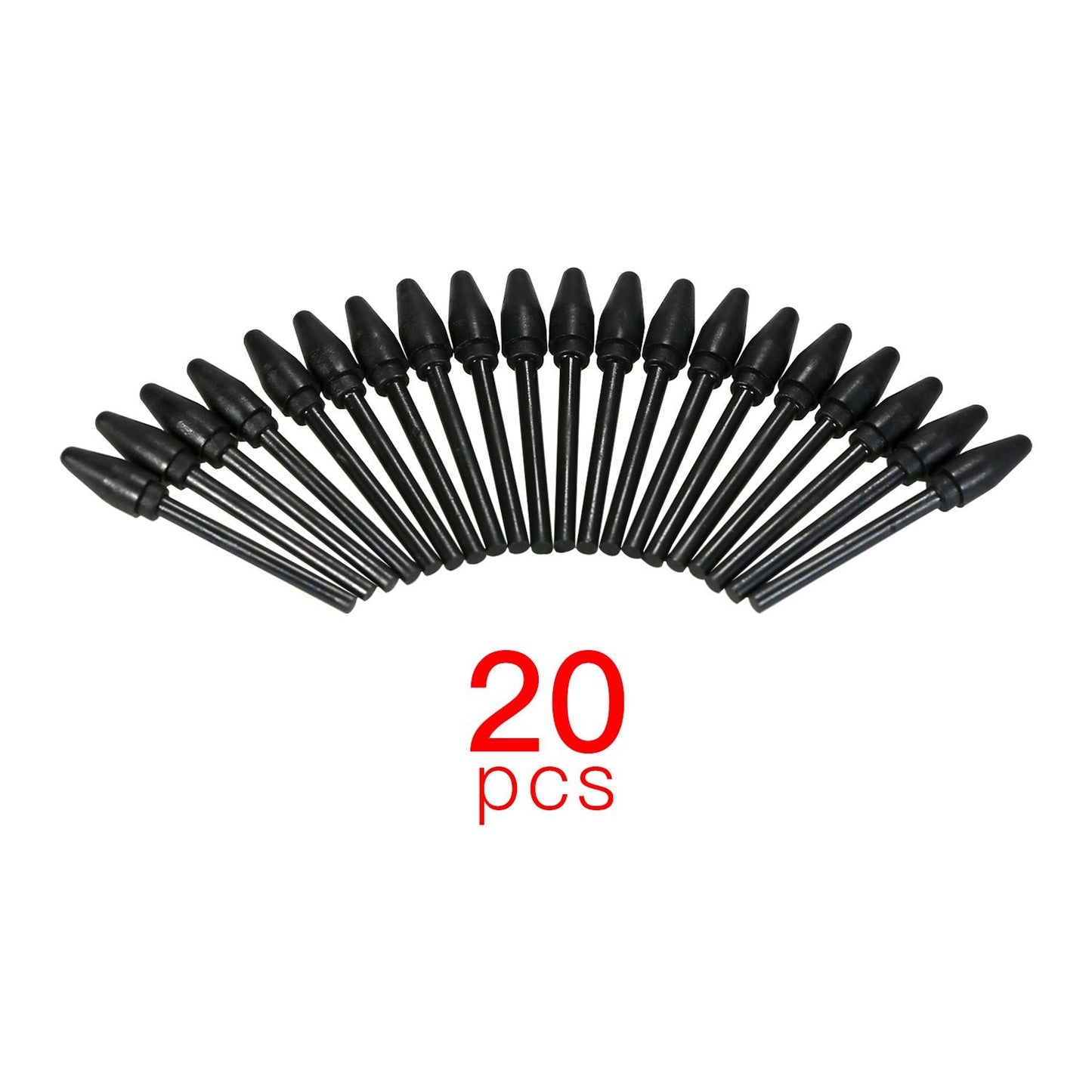 BOSTO 20pcs Replacement Nibs Pen Tips Compatible with All - Battery Stylus