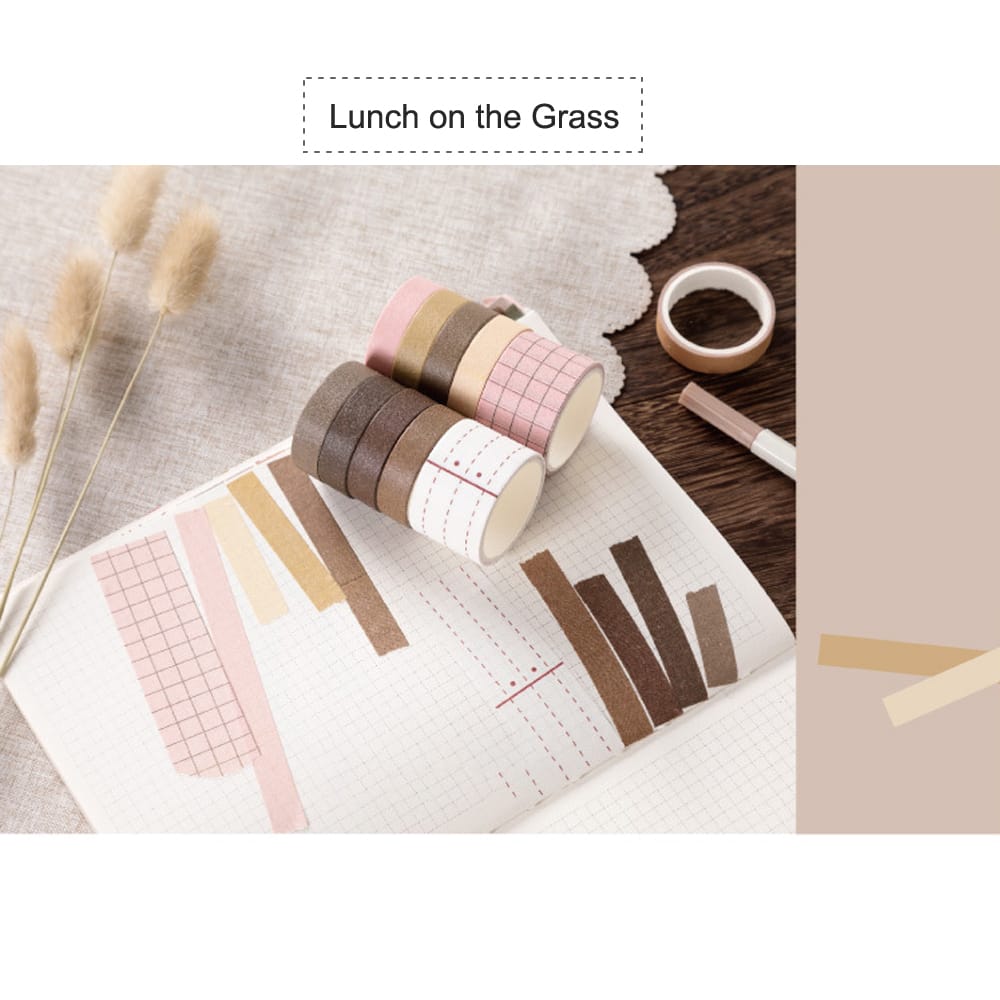 Sweet Dream Series Washi Japanese Paper Tape Scrapbooking - Lunch on the Grass