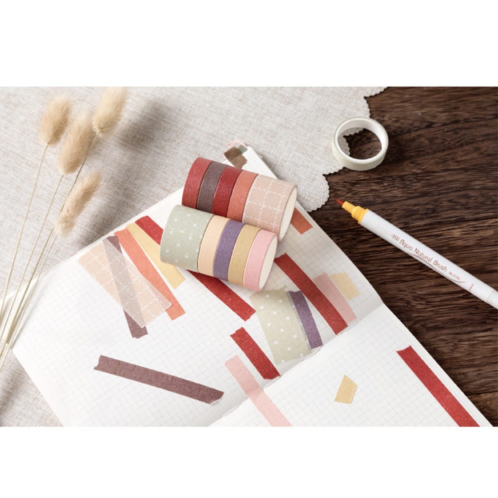 Sweet Dream Series Washi Japanese Paper Tape Scrapbooking - Sunset & Dawn