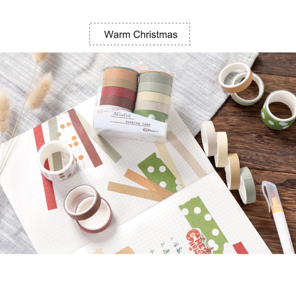 Sweet Dream Series Washi Japanese Paper Tape Scrapbooking - Warm Christmas
