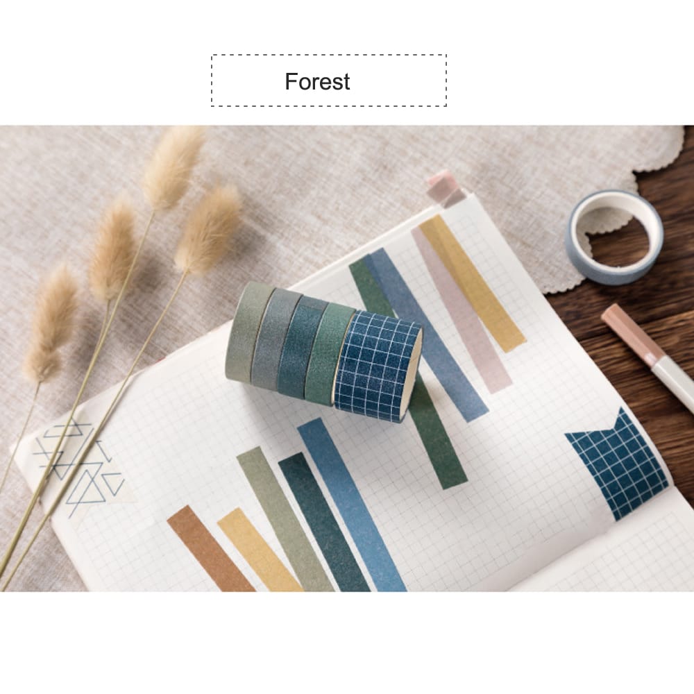 Sweet Dream Series Washi Japanese Paper Tape Scrapbooking - Forest
