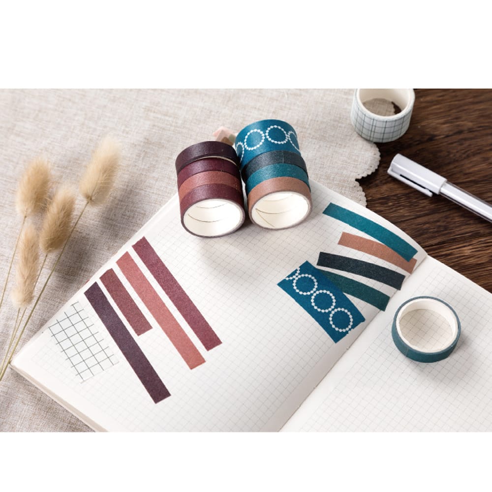 Sweet Dream Series Washi Japanese Paper Tape Scrapbooking - Autumn Scenery