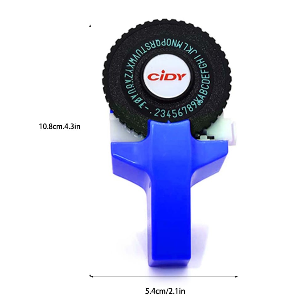 Mini Portable Manual Label Maker DIY 3D Embossing Label