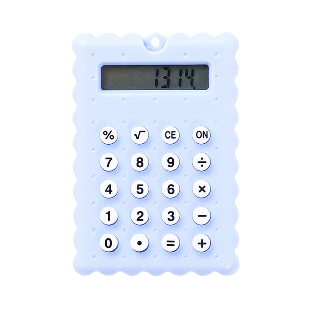 Mini Cute Calculator Pocket Size 8 Digits Display Portable - Regular
