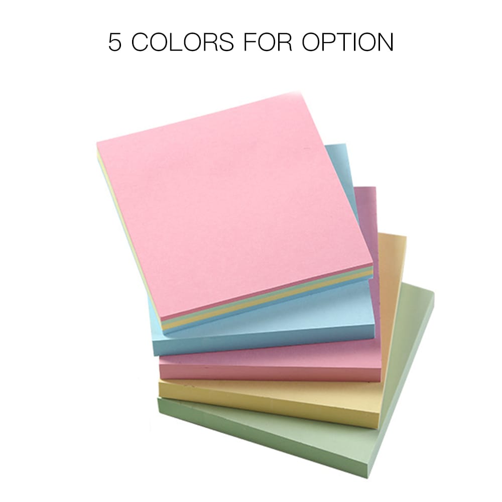 3 * 3 Inch Color Square Sticky Notes 100 Sheets Self-Stick