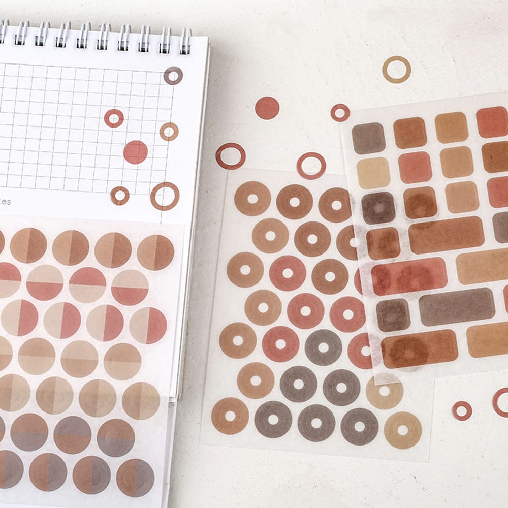 Street Corner Gallery Basic Geometry Sticker Translucent