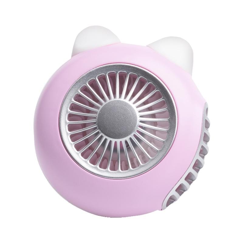 LORDNINO SBF003 3W USB Charging Portable Electric Fan with Magnetic Wristband, 3 Speed Control (Blue)