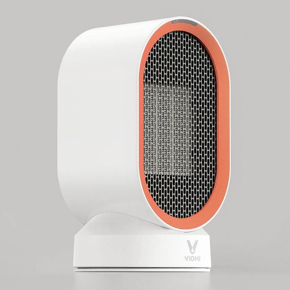 Original Xiaomi VIOMI 600W 220V Personal Small Portable Handy PTC Electric Fan Heater Warm Air Blower, US Plug (White)