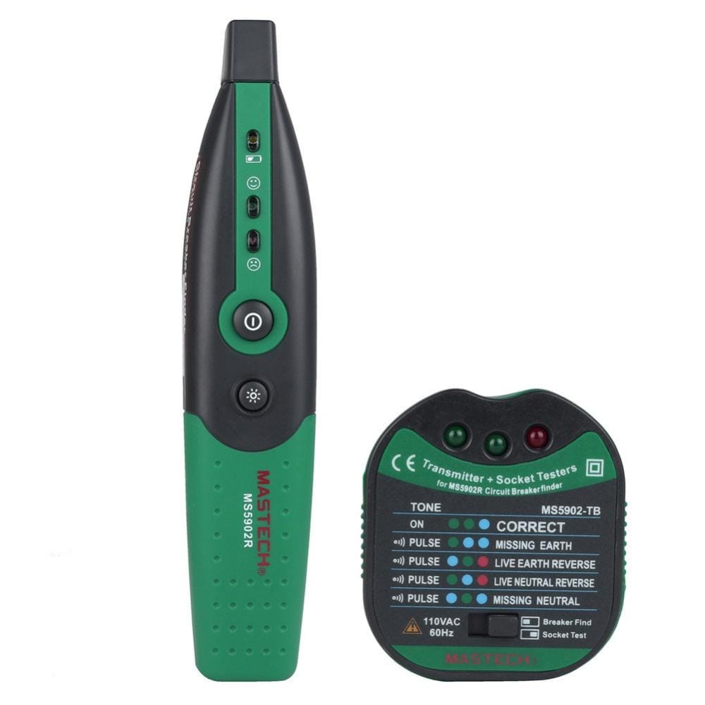 BSIDE MS5902 AC 220V 50Hz Breaker Socket Cable Detector, EU Plug