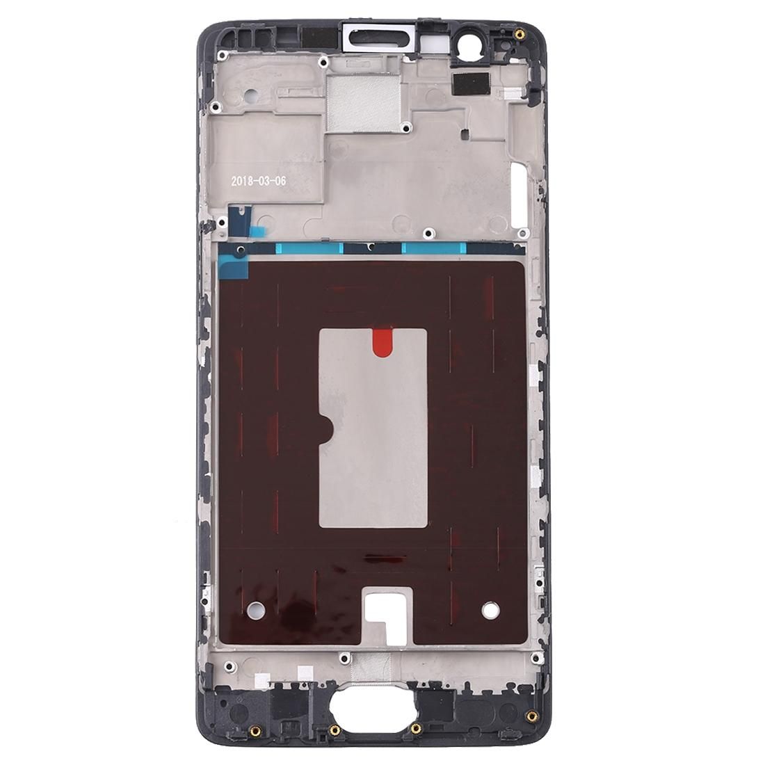 Front Housing LCD Frame Bezel Plate for OnePlus 3 / 3T / A3003 / A3000 / A3100 (White)