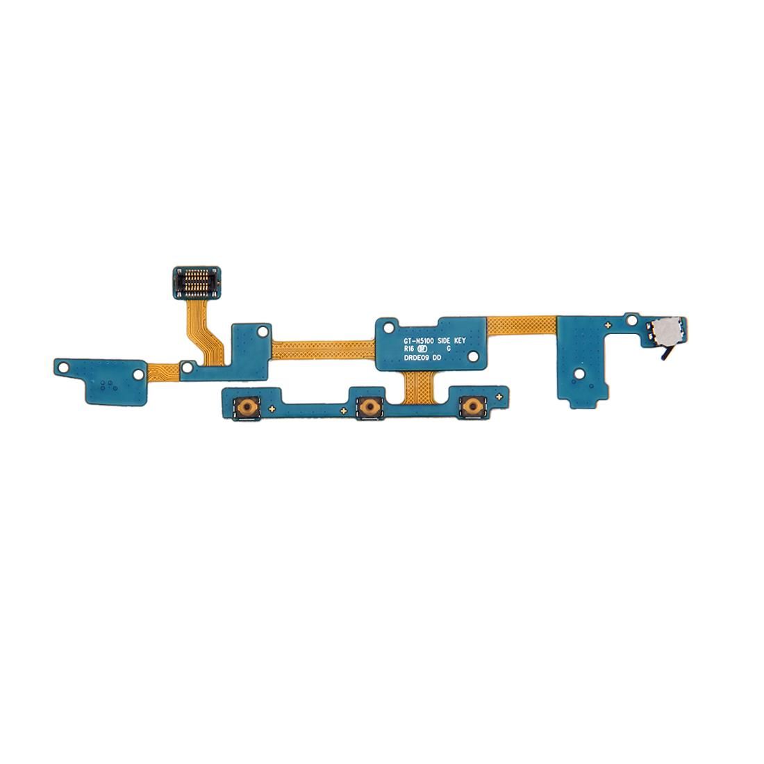 Power Button + Volume + Microphone Flex Cable for Galaxy Note 8.0 / N5100