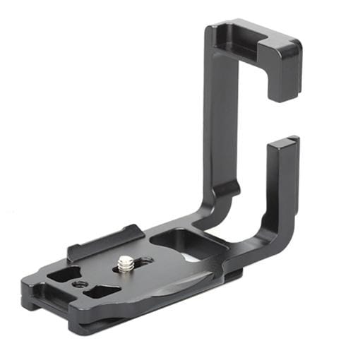 FITTEST Vertical Shoot Quick Release L Plate Bracket Base Holder for Canon 5D Mark IV Metal Ballhead (Black)