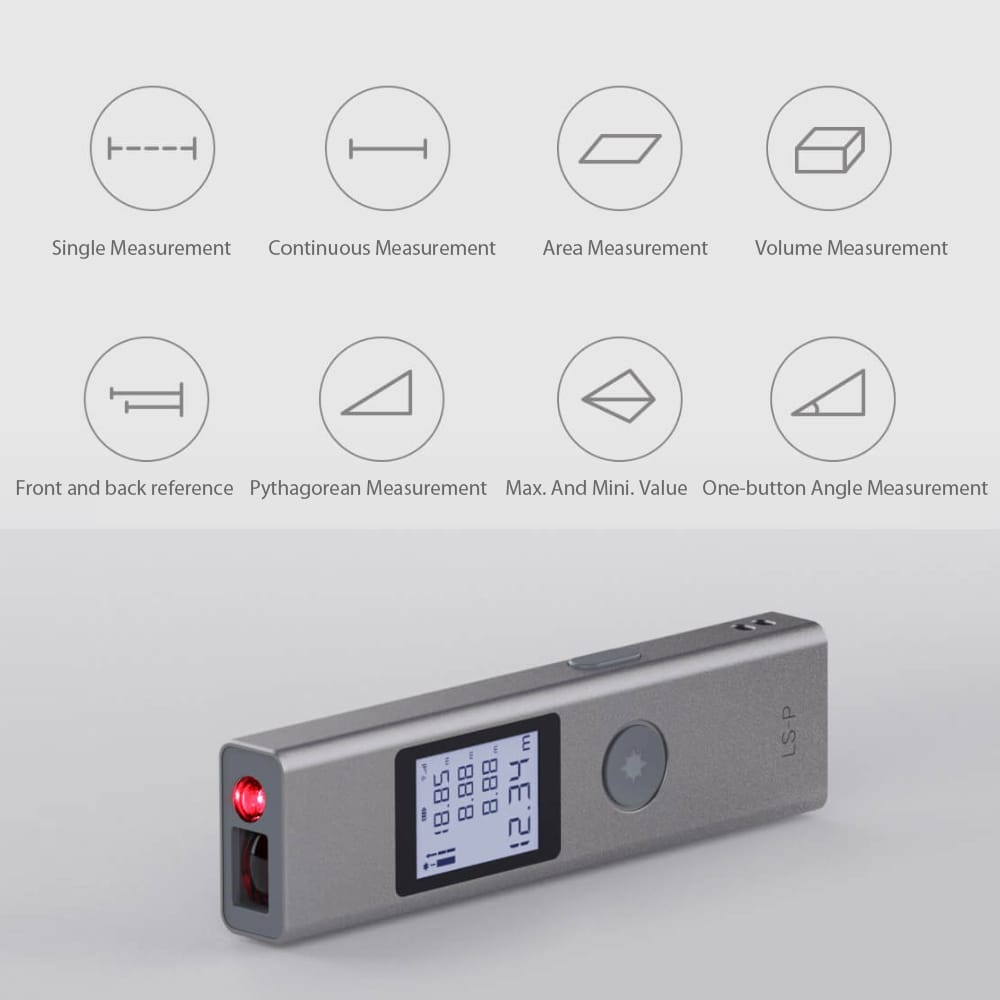 New Xiaomi DUKA Laser Rangefinder LS-1 Handheld Portable - LS-1 25M