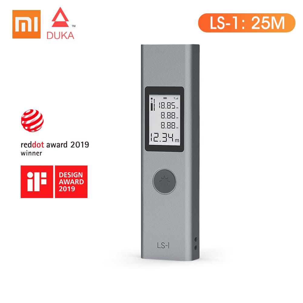 New Xiaomi DUKA Laser Rangefinder LS-1 Handheld Portable - LS-1 25M