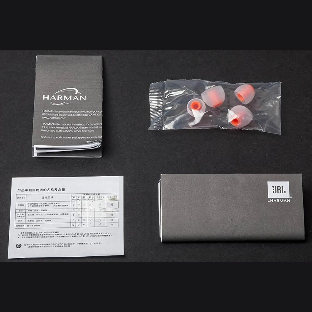 JBL T110 In Ear Earphones With Microphone Wired Control