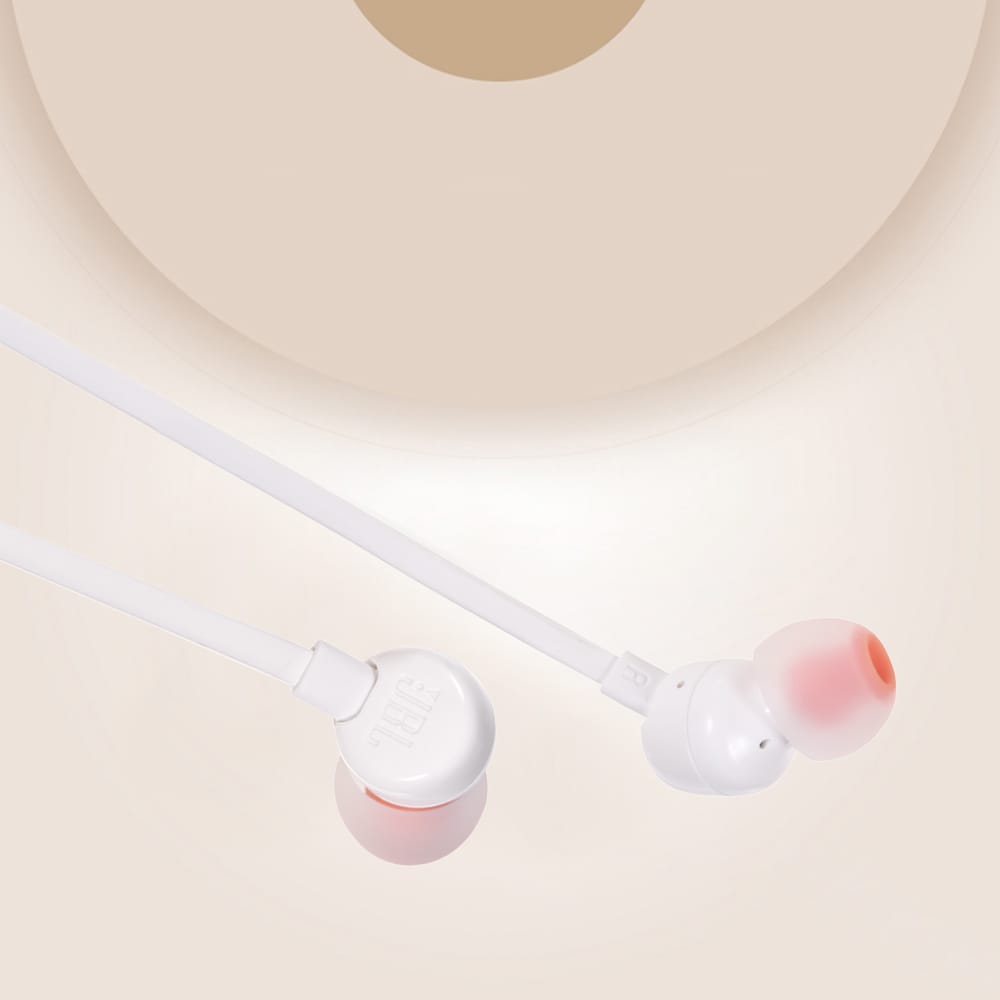 JBL T110 In Ear Earphones With Microphone Wired Control