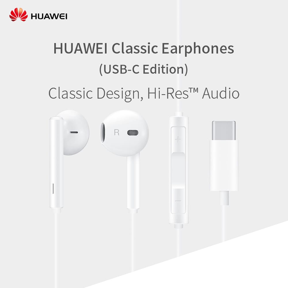 HUAWEI CM33 Classic Earphones (USB-C Edition) Half In-ear