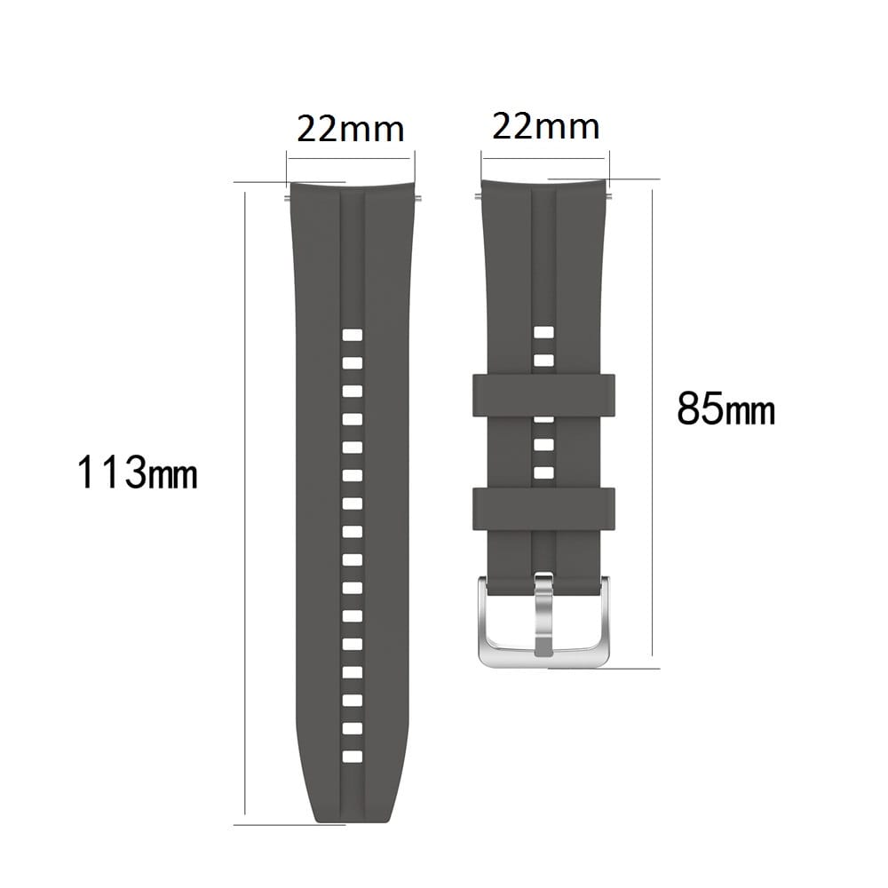 22mm Silicone Watch Strap Band Watchband Wristband