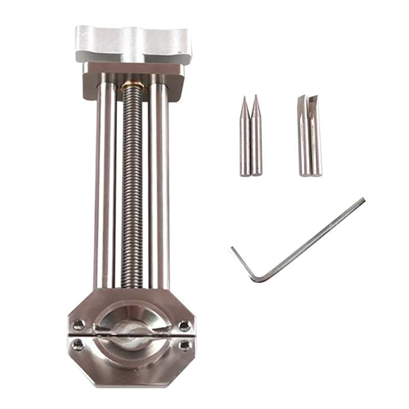 ZXGJ0002 Double-sided Lens Thread Screw Stainless Steel Repair Shaper Tool for Tripod Quick Release Plate / Camera Lens