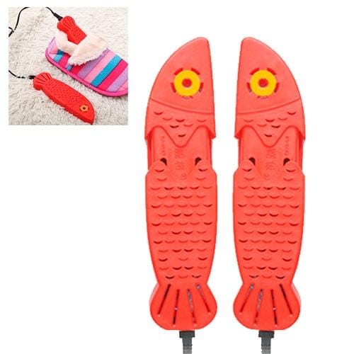 Fish Shape Retractable Shoes Warmer Electric Heater Dryer Deodorizer Disinfectant Device for Shoes / Boots / Gloves