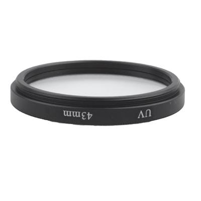 43mm SLR Camera UV Filter (Black)
