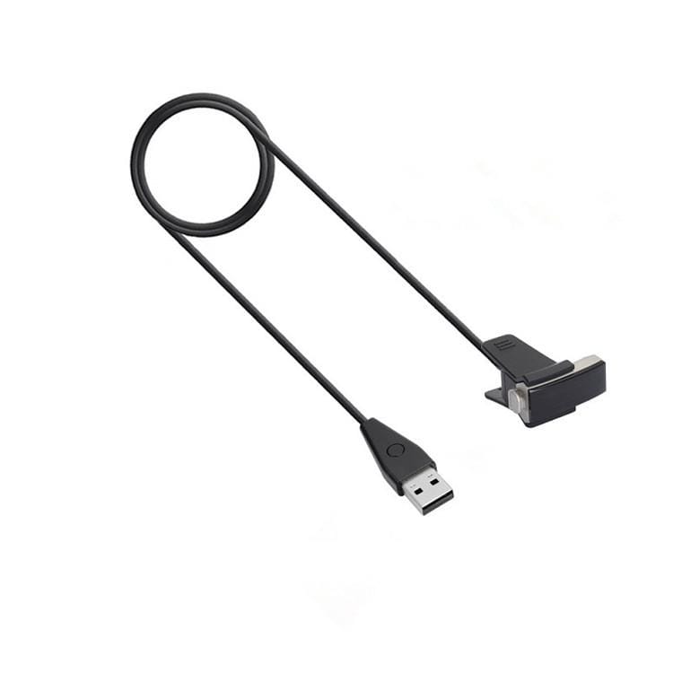 For FITBIT Alta 1m Original Charging Cable With Reset Function (Black)