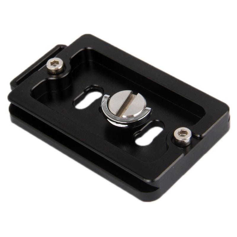 Aluminum Quick Release Plate for Tripod PU60 (Black)