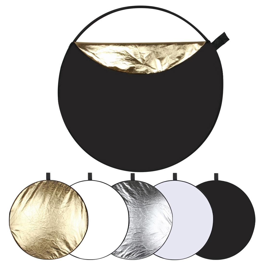 PULUZ 80cm 5 in 1 Folding Photo Studio Reflector Board