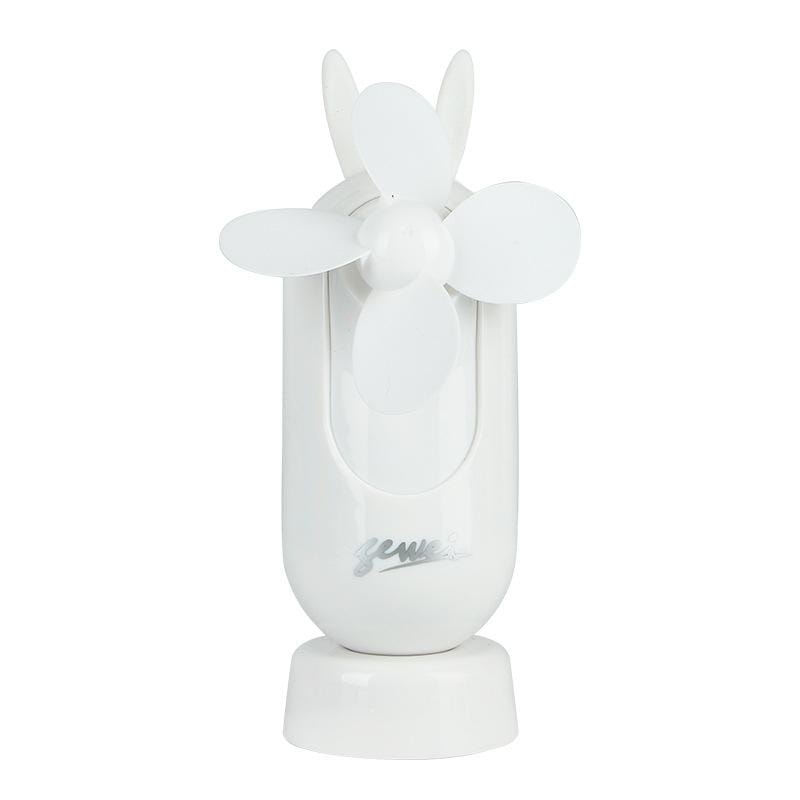 Portable USB Charging Silent Handheld Fan (Green)