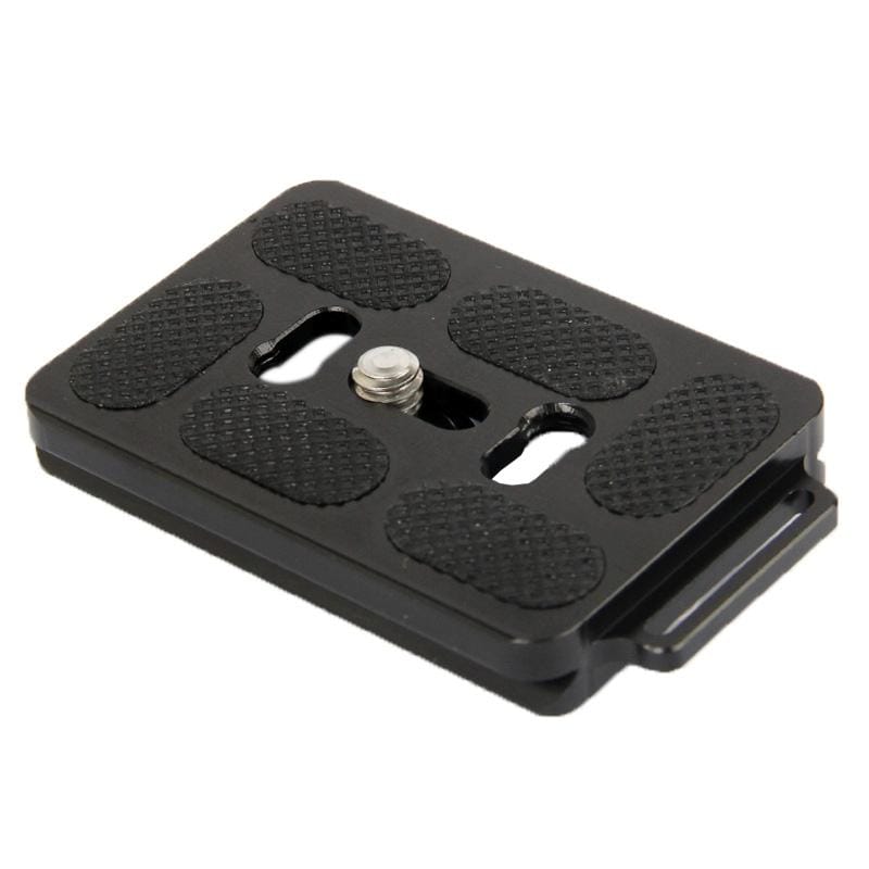 Aluminum Quick Release Plate for Tripod PU60 (Black)