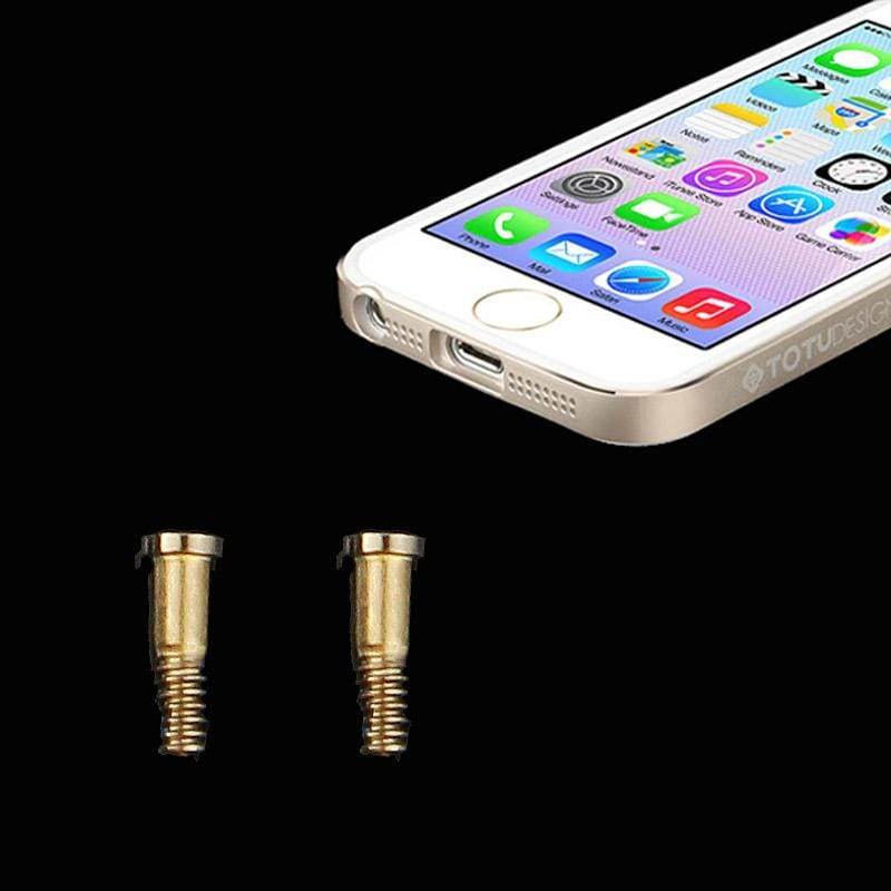 20 PCS for iPhone 5 / 5S Original Dock Screws (Silver)
