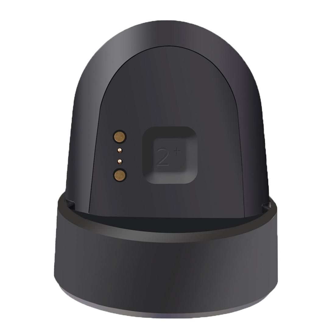 For Pebble 2+ / 2 SE CE / RoHS / FCC Certificated Charger Charging Dock Base Stand Holder with 1.2m Charging Cable (Black)