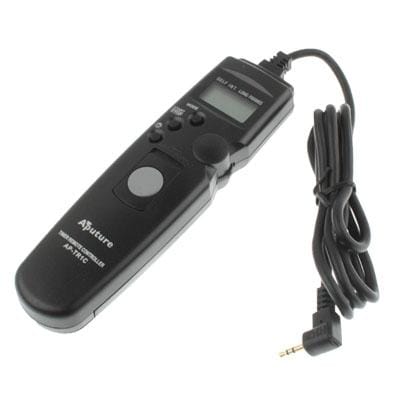 Aputure AP-TR1C LCD Timer Remote Cord for Canon EOS Canon EOS 1100D, 600D, 60D, 550D, 500D, 1000D, 450
