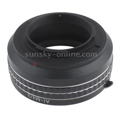 AI-M4/3 Lens Mount Stepping Ring (Black)