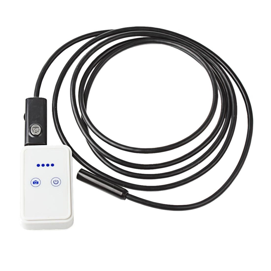 1.0MP HD Camera 30m Wireless Distance WiFi Endoscope Snake Tube Inspection Camera with 6 LED for Android & iOS Phones & Tablet PC & Laptop, Waterproof IP67, Length: 10m, Lens Diameter: 9mm