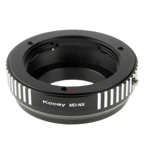MD Lens to NX Lens Mount Stepping Ring (Black)