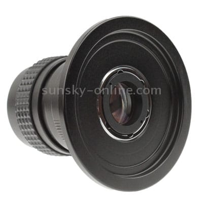 25mm 1:1.4 C-NEX Mount TV Lens with Stepping Ring