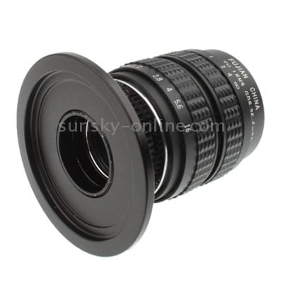 35mm 1:1.7 C-NEX Mount TV Lens with Stepping Ring