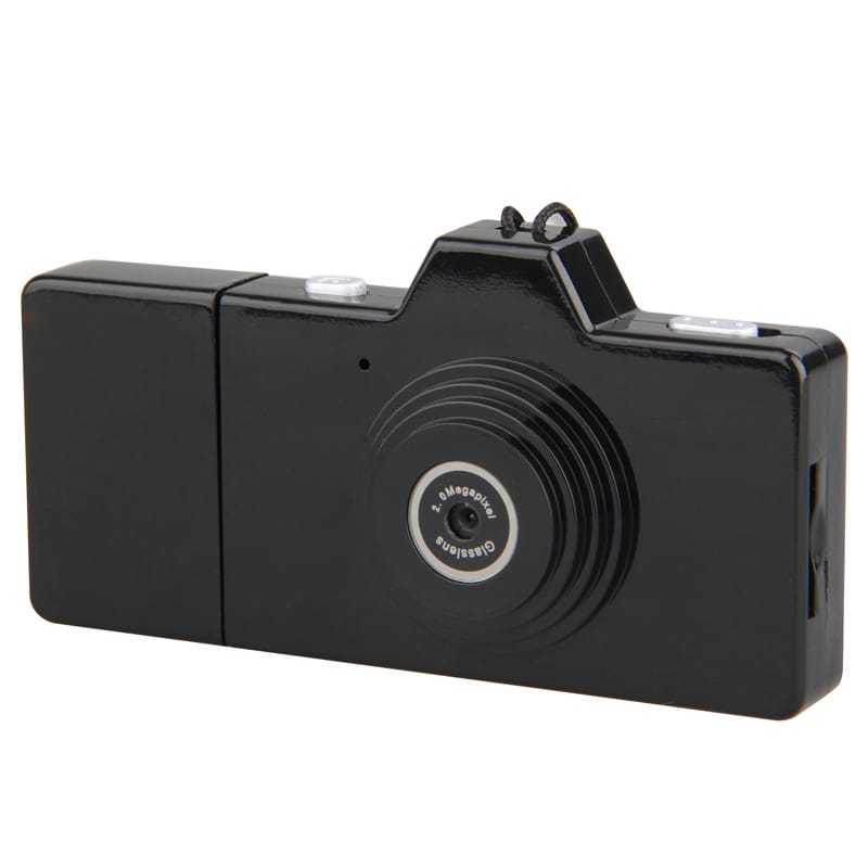 ET-N3612 Mini 2.0MP Toy Digital Camera with USB Flash Disk (Red)