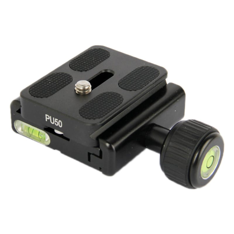 Aluminum Quick Release Plate for Tripod CL-50S (Black)