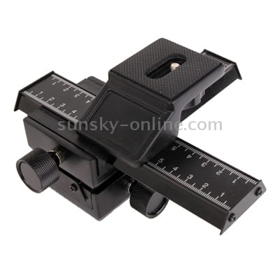 Professional Macro Tripod Head (Black)