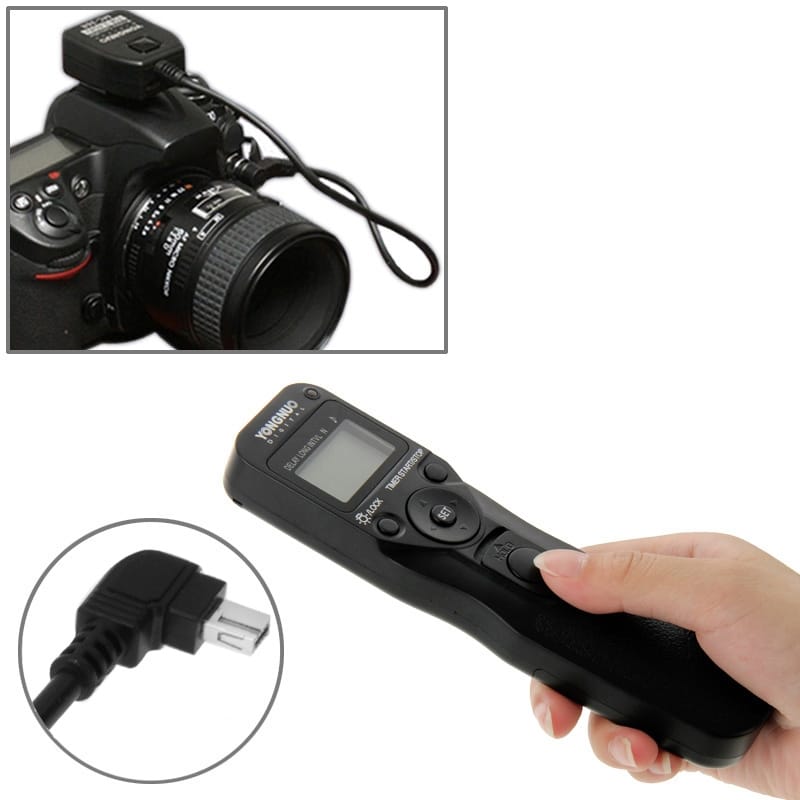 YONGNUO MC-36R N3 Wireless Timer Remote Controller Shutter Release for Nikon D90 / D600 / D3000 Series / D5000 Series / D7000 Series Camera