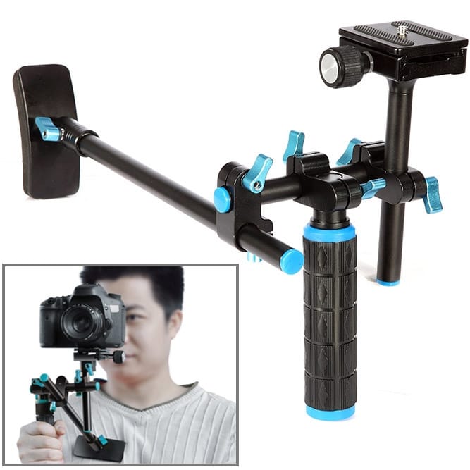YELANGU YLG0101A Single Handle Bracket Shoulder Mount for DSLR Cameras