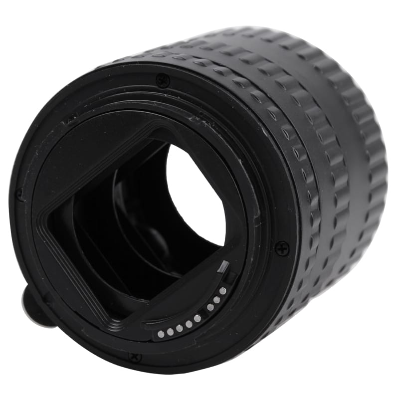 DEBO-C-S 3 Rings Macro Extension Plastic Tube Set for Canon EOS EF / EF-S Lens (Black)